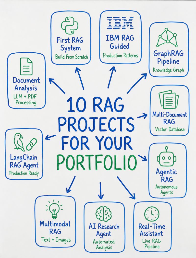 Xây dựng 10 dự án RAG như một kỹ sư AI