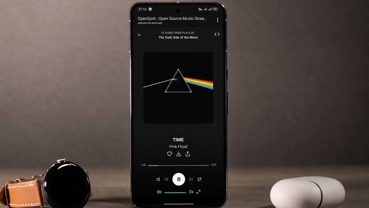 OpenSpot Music ứng dụng nghe nhạc đa nền tảng